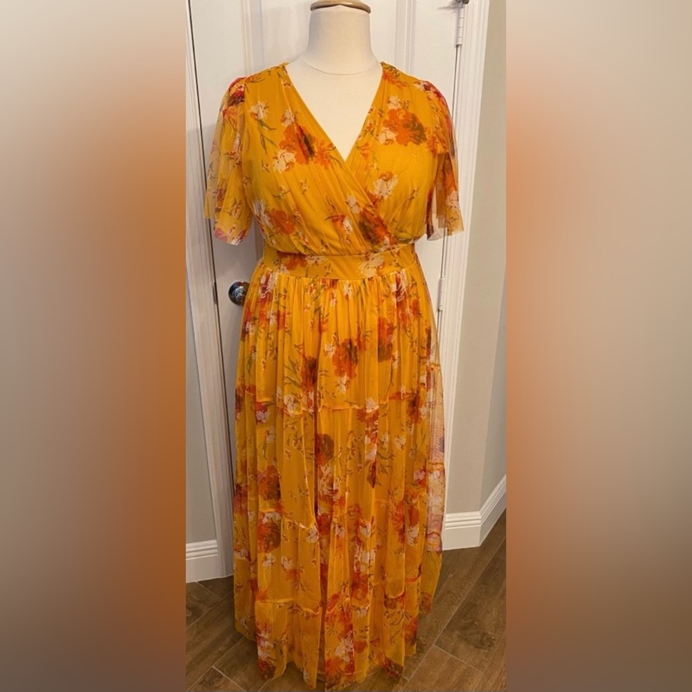 1x Plus Dress 💛🧡